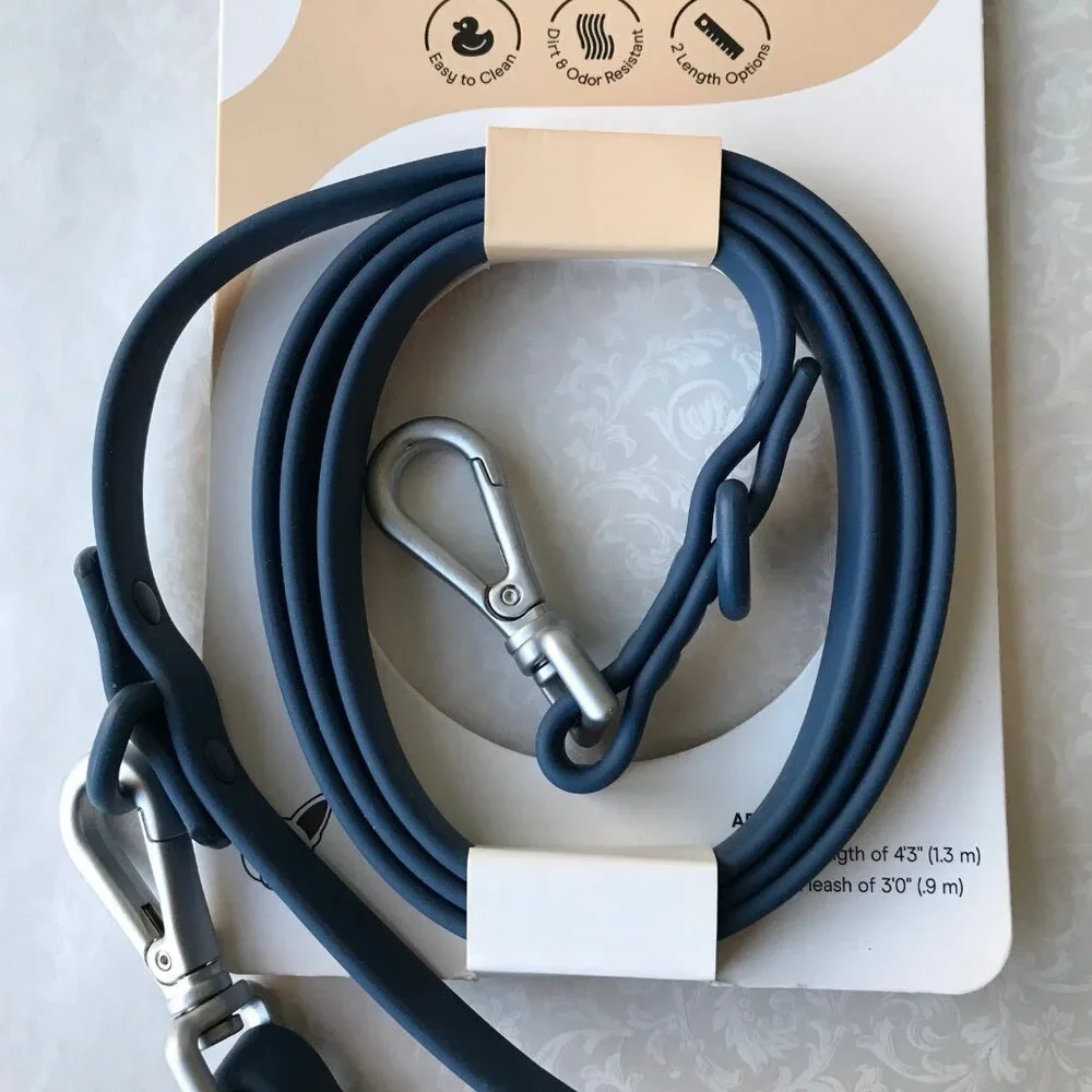 Wild one dog leash Blue 2 Length Options Size : S up to 30lb